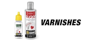 Modelářské laky AMMO pro ochranu a finální úpravu modelů